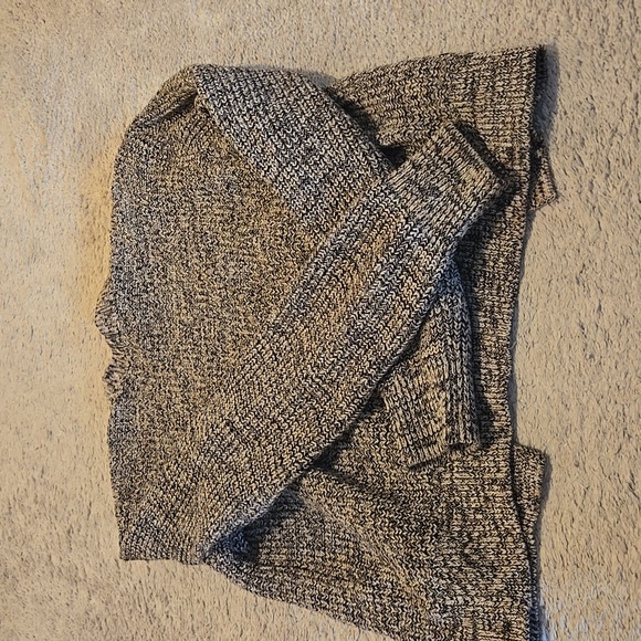 Women's Knit Sweater cardigan - Brown - Picture 4 of 5